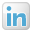 social linkedin box white 32