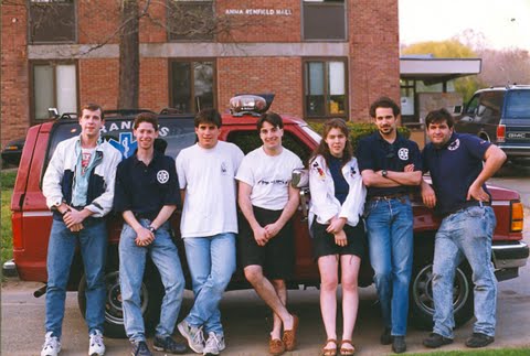 Michael Kenwood, second from left, with BEMCo members.